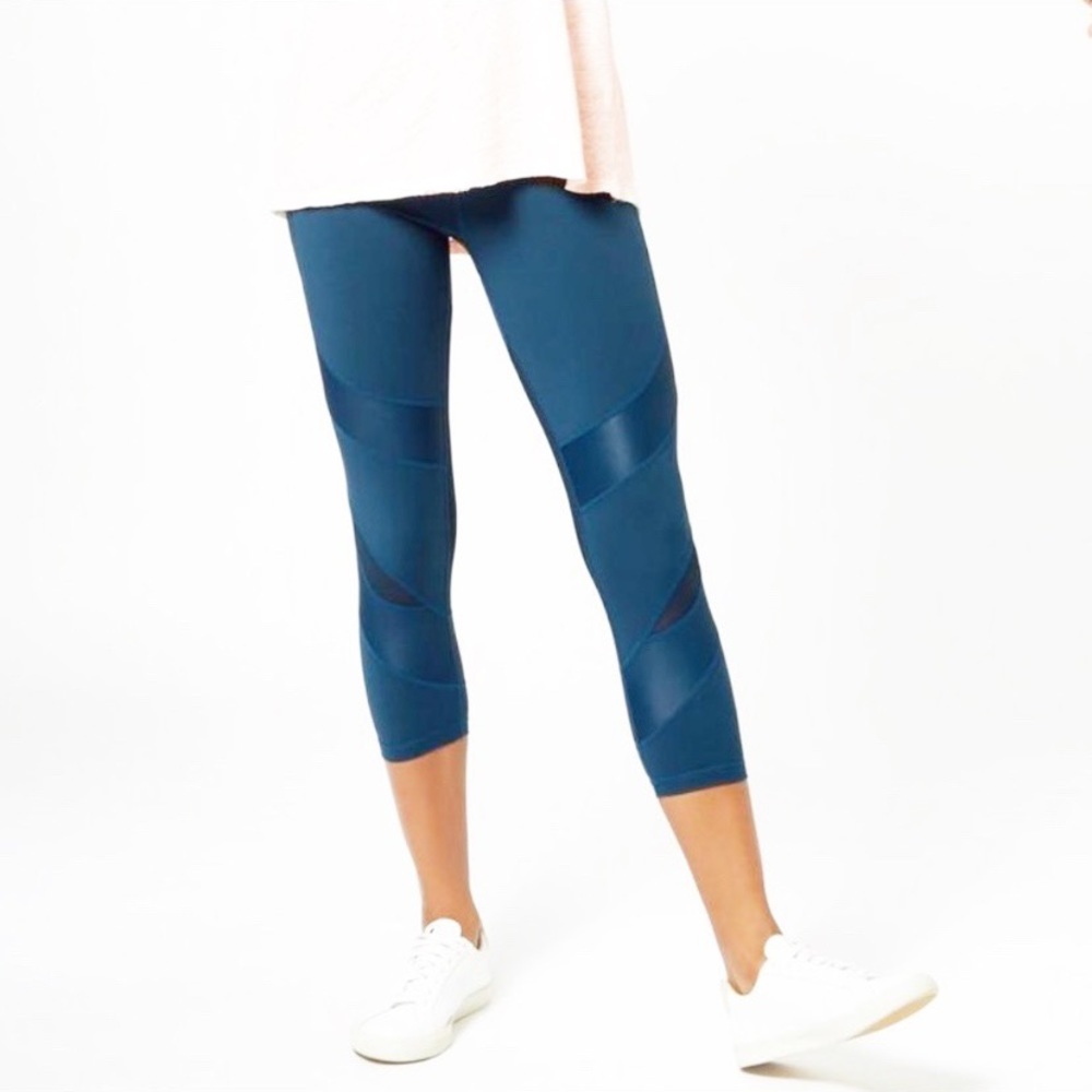 Sweaty Betty Power Wetlock Mesh Crop Legging